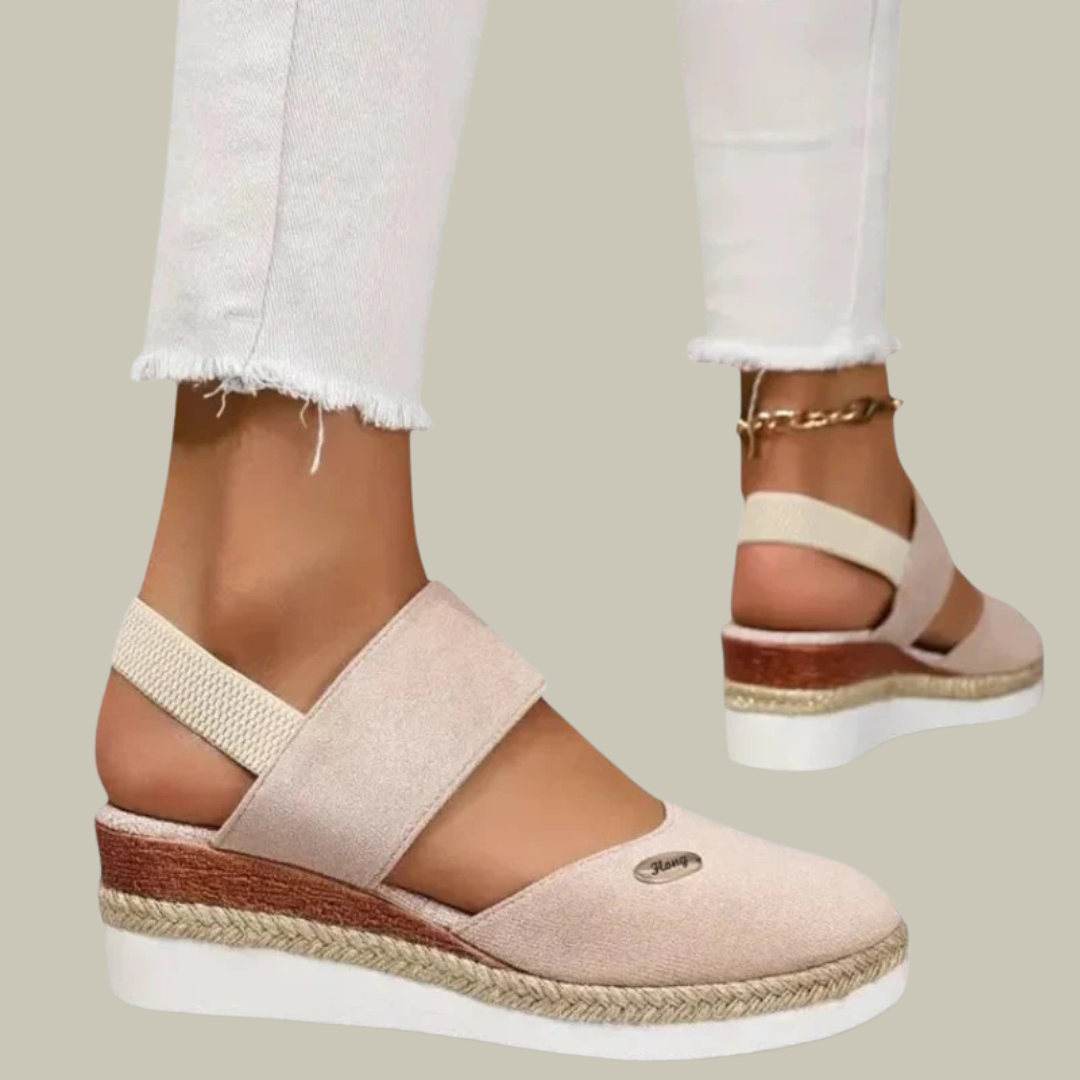 Women's Closed Toe Orthopedic Wedge Sandals