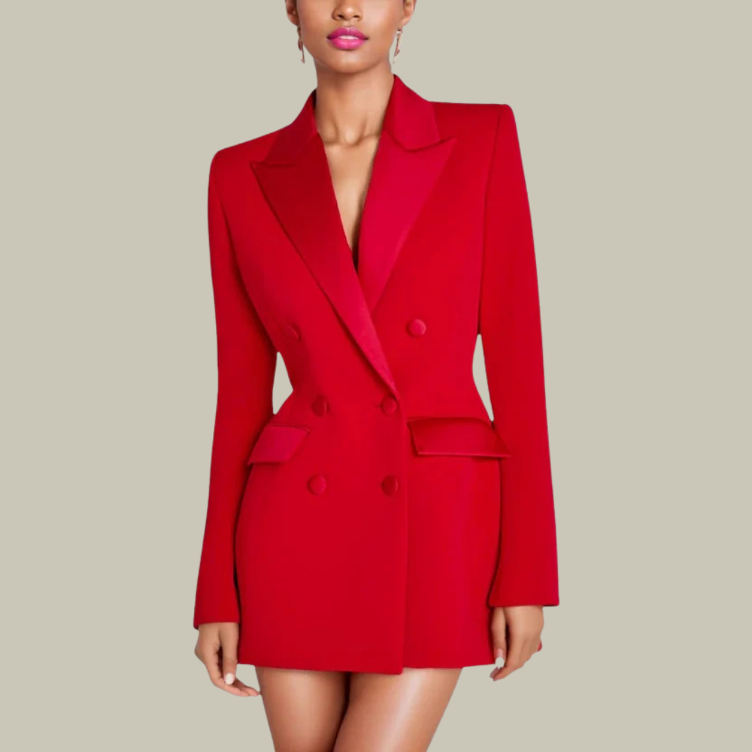 Women's Double Breasted Blazer Dress