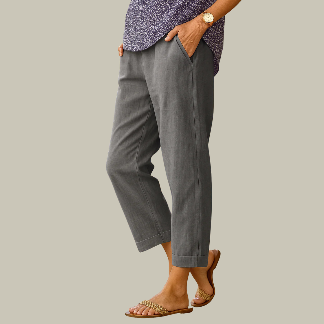 Women's Linen Lightweight Trousers