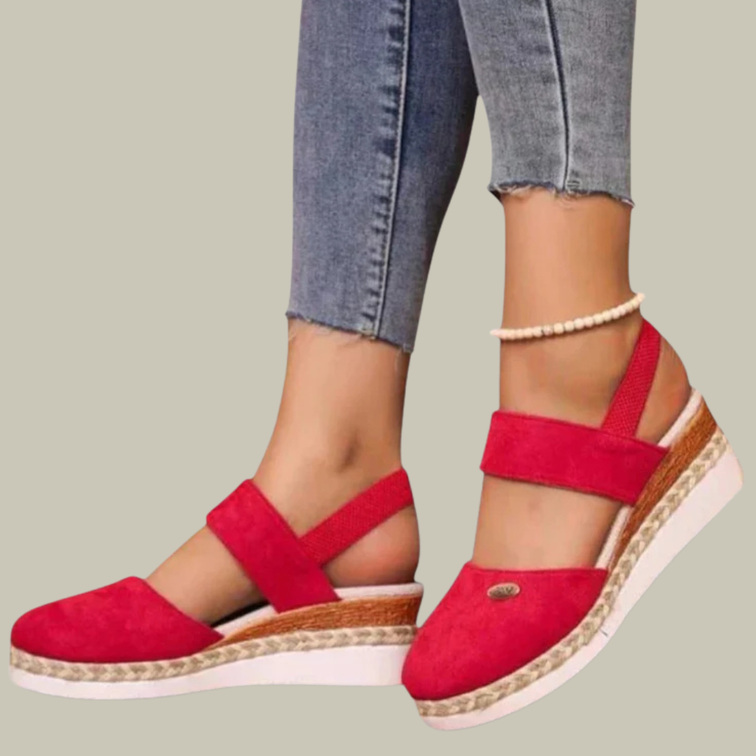 Women's Closed Toe Orthopedic Wedge Sandals