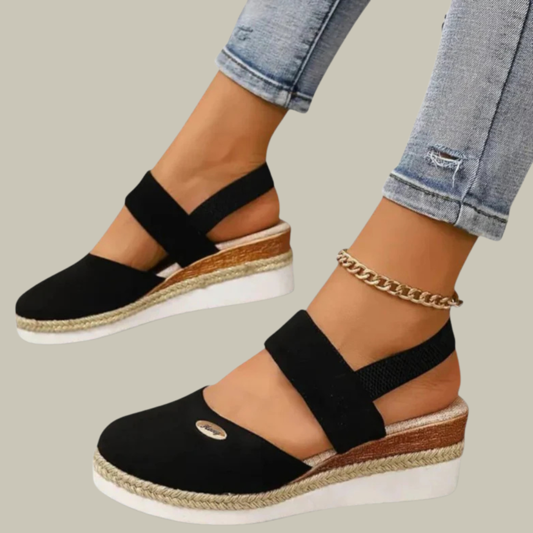 Women's Closed Toe Orthopedic Wedge Sandals