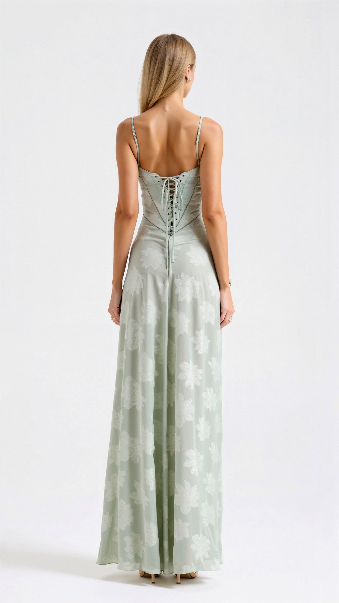 Lauren | Women’s Wedding Guest Dress Bustier Maxi Dress 6