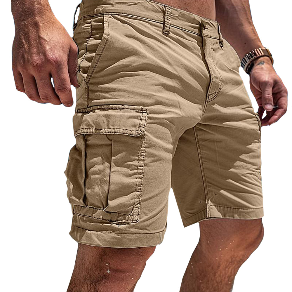 Men's Shorts - Relaxed Cargo with Large Flap Side Pockets | Casual 1