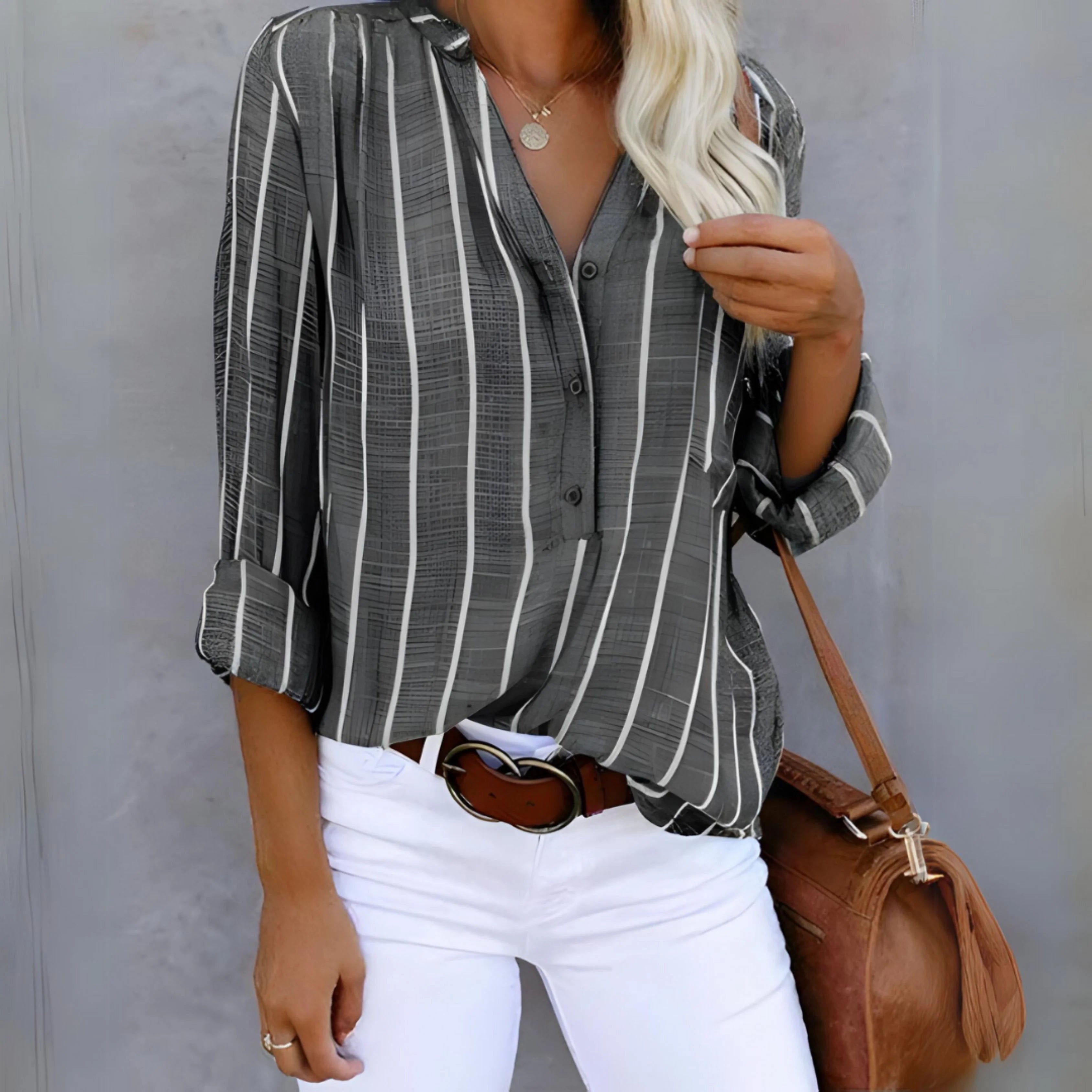 Women's Striped Blouse | Trendy 1