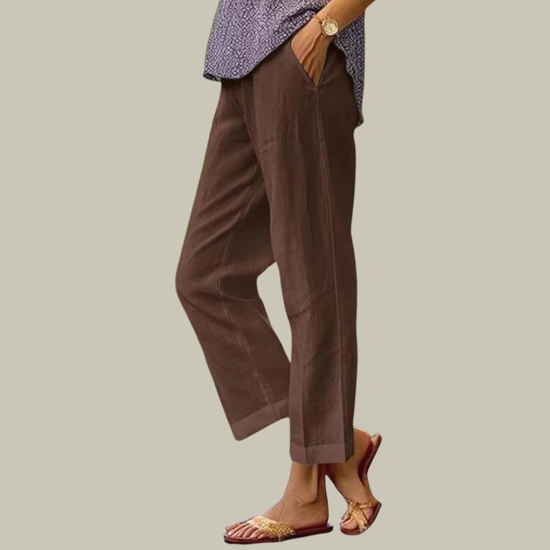 Women's Linen Lightweight Trousers