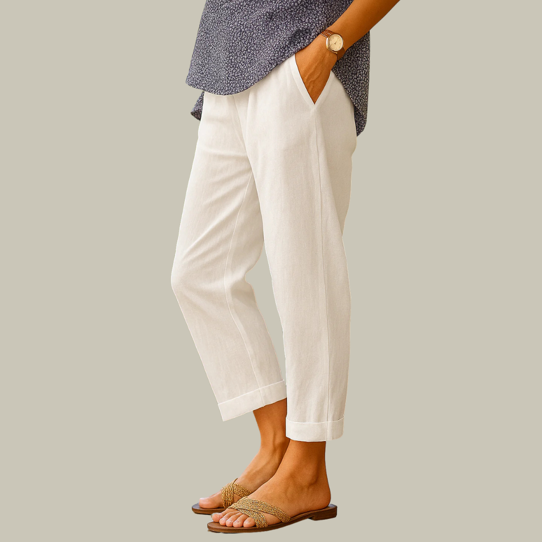 Women's Linen Lightweight Trousers