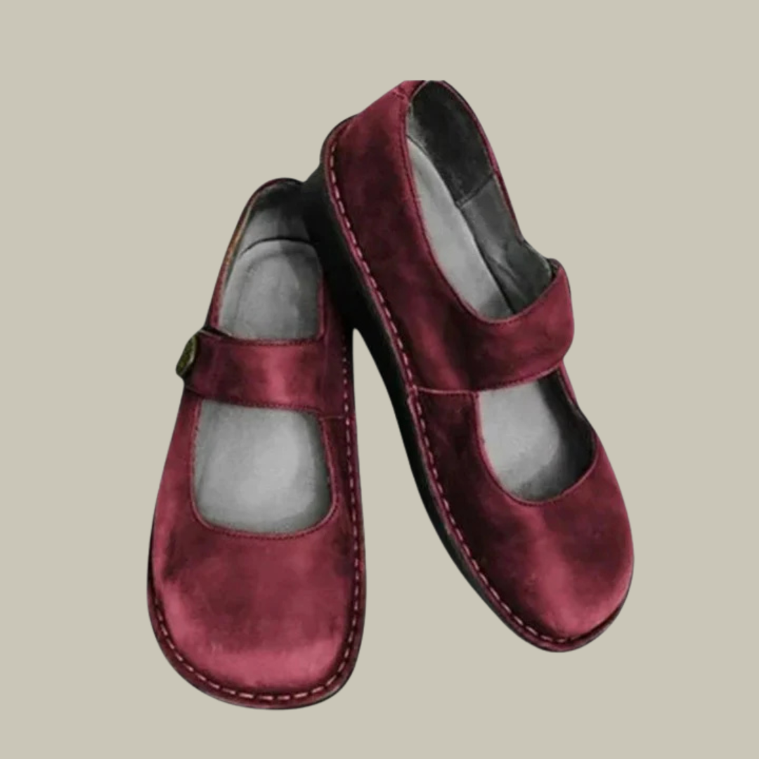 Women's Leather Mary Jane Orthopedic Shoes