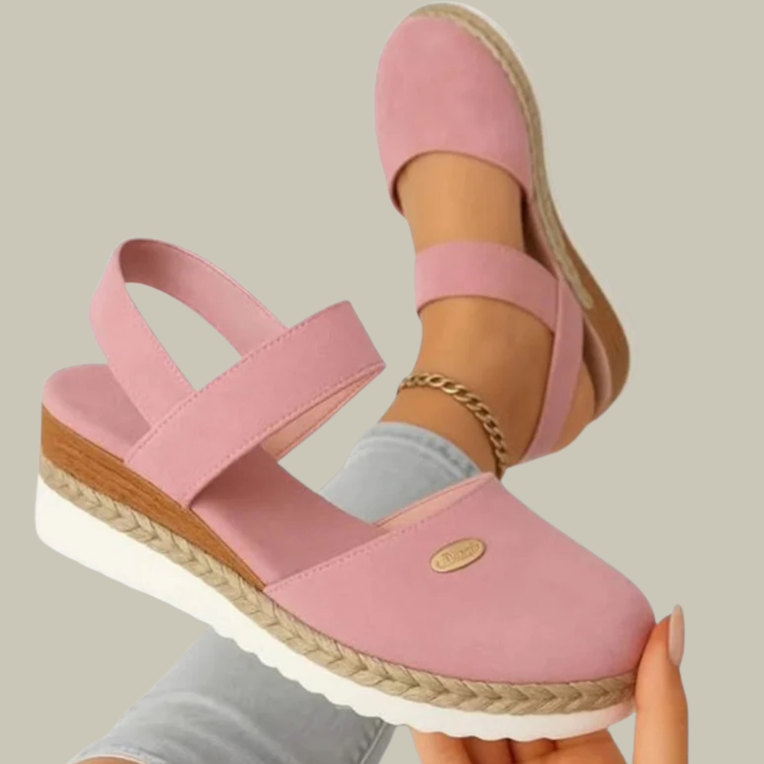 Women's Closed Toe Orthopedic Wedge Sandals