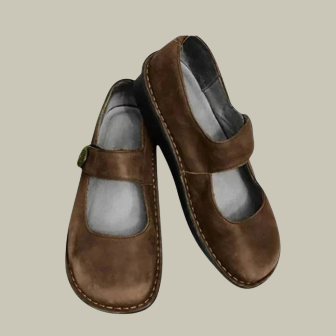 Women's Leather Mary Jane Orthopedic Shoes