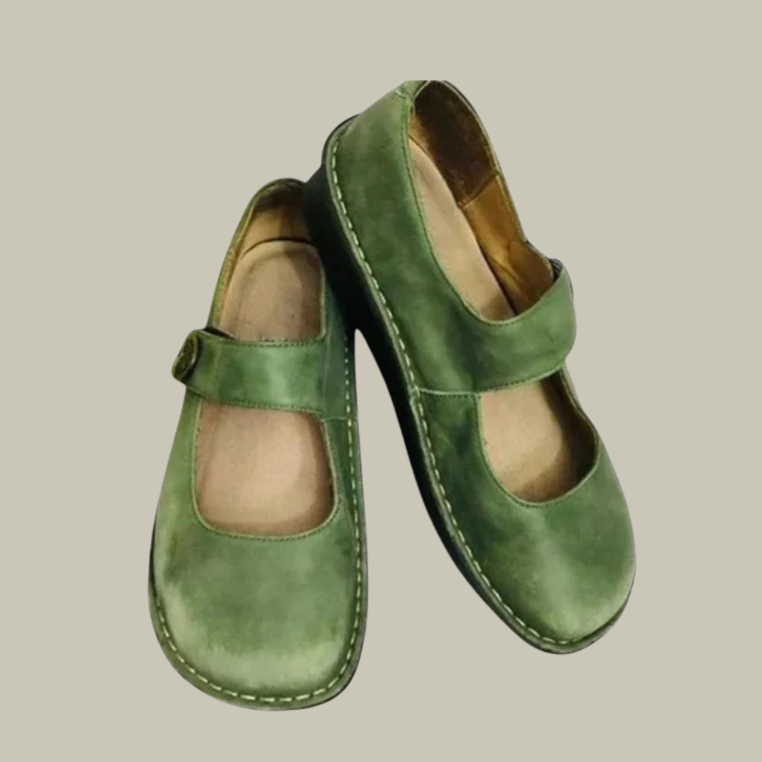 Women's Leather Mary Jane Orthopedic Shoes