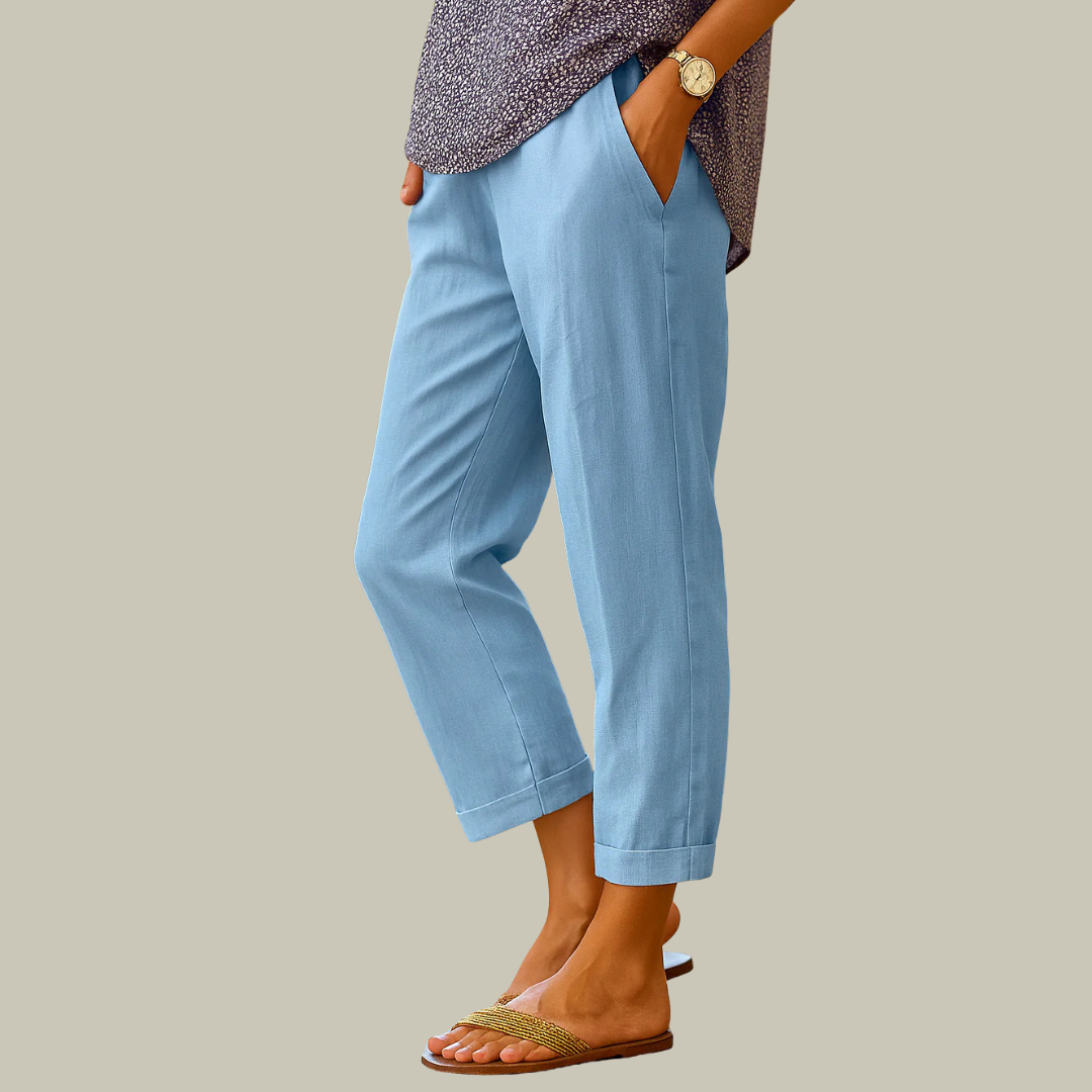 Women's Linen Lightweight Trousers