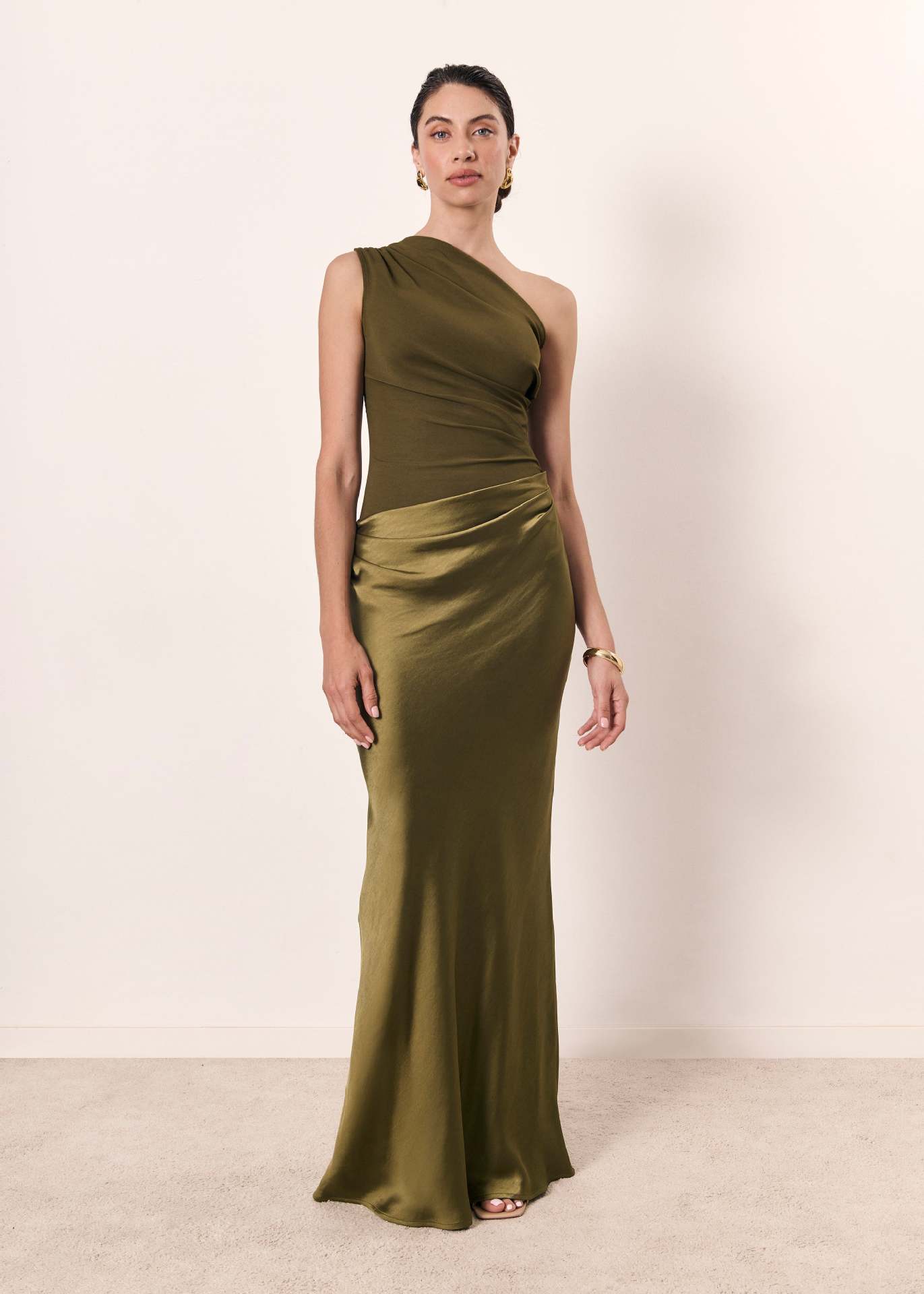 Beatrice | Women Wedding Guest Dress One-Shoulder Evening Dress 4