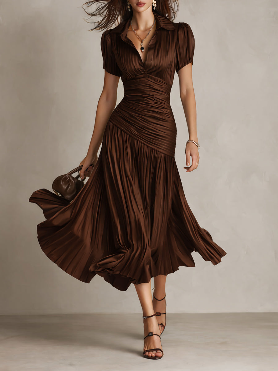Frances ∙ Retro Striped Midi Dress 3