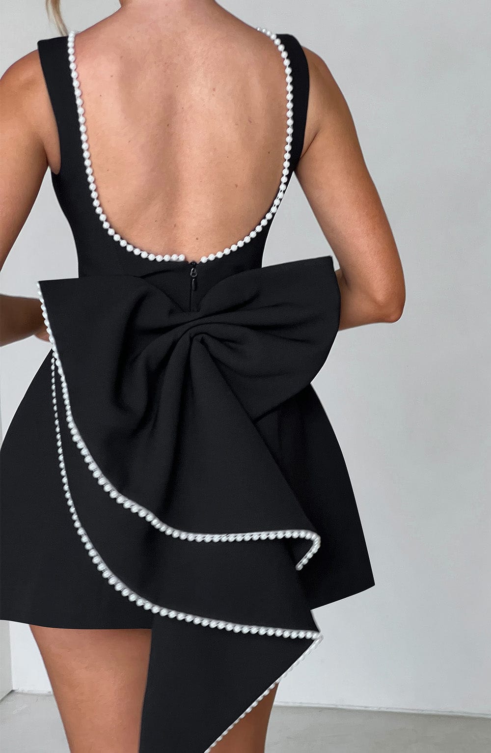 Kylie | Women's Wedding Guest Structured Mini Dress 6
