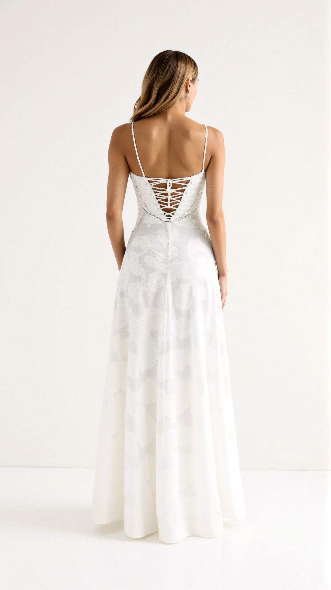 Lauren | Women’s Wedding Guest Dress Bustier Maxi Dress 4