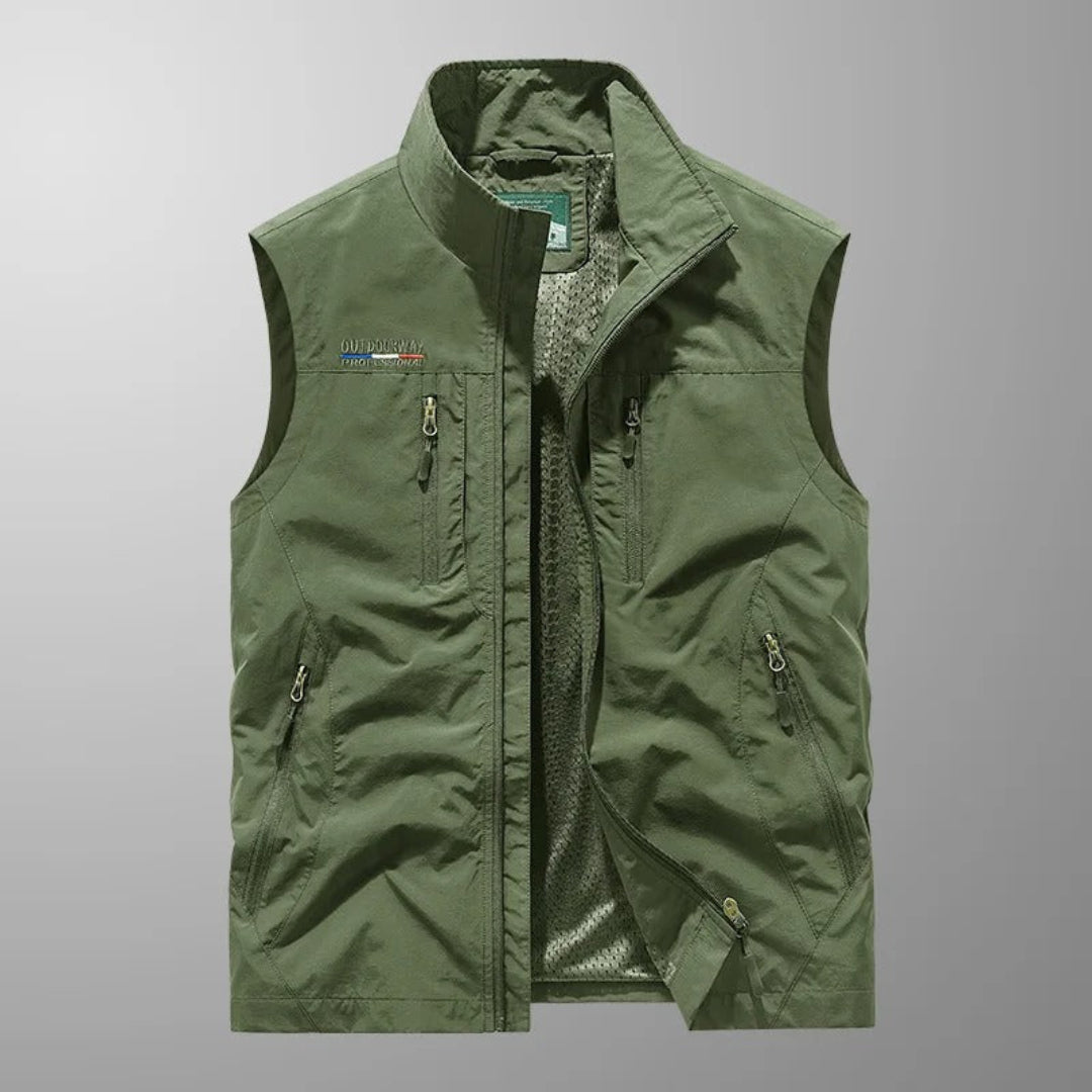 MULTI POCKET UTILITY VEST FOR MEN 2